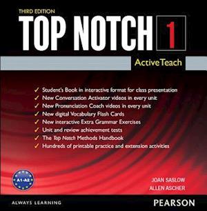 TOP NOTCH 1                3/E ACTIVE TEACH         381050