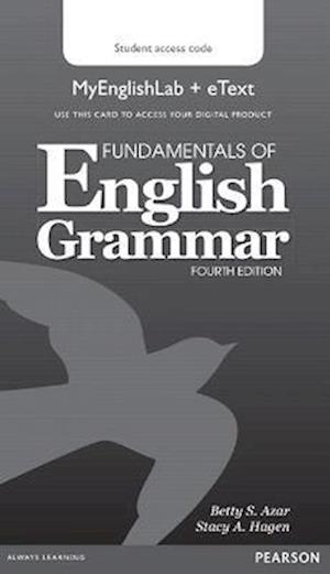 Fundamentals of English Grammar MyLab English and eText Access Code Card