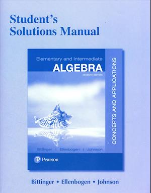 Student Solutions Manual for Elementary and Intermediate Algebra