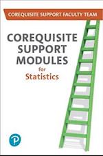 Workbook to Accompany Corequisite Support Modules for Statistics