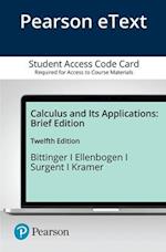 Pearson Etext Calculus and Its Applications, Brief Edition -- Access Card