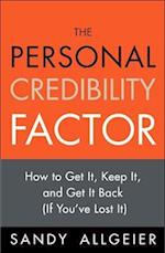 Personal Credibility Factor, The