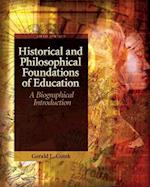 Historical and Philosophical Foundations of Education