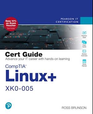 CompTIA Linux+ XK0-005 Pearson uCertify Course Access Code Card