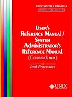 UNIX(r) System V Release 4 User's Reference Manual/System Administrator's Reference Manual(Commands M-Z) For Intel Processors