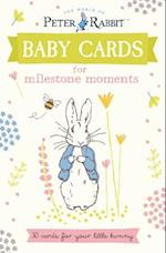 Peter Rabbit Baby Cards: for Milestone Moments