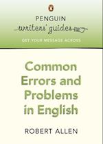 Common Errors and Problems in English