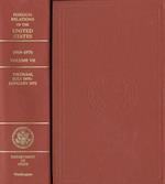 Foreign Relations of the United States, 1969-1976, Volume Vi1