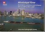 2013 Hydrographic Survey Maps-Mississippi River Black Hawk, Louisiana to Gulf of Mexico Mile 324 Ahp to Mile 23 Bhp 2003-2004 Hydrographic Survey