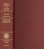 Foreign Relations of the United States 1969-1976, Volume XVI, Soviet Union, August 1974-December 1976