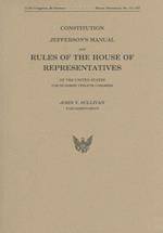 Constitution, Jefferson's Manual, and Rules of the House of Representatives of the United States, One Hundred Twelvth Congress