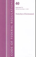 Protection of Environment, Parts 64 to 71