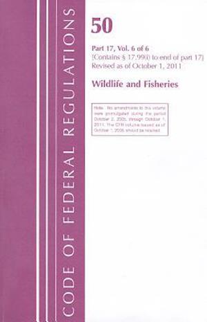 Code of Federal Regulations, Title 50, Wildlife and Fisheries, PT. 1-16, Revised as of October 1, 2011