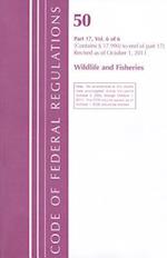 Code of Federal Regulations, Title 50, Wildlife and Fisheries, PT. 1-16, Revised as of October 1, 2011