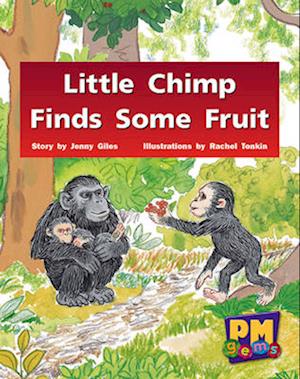 Little Chimp Finds Some Fruit