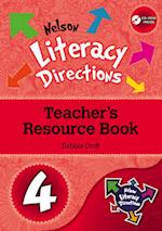 Nelson Literacy Directions 4 Teacher's Resource Book with CD-ROM :  Nelson Literacy Directions 4 Teacher's Resource Book with CD-ROM