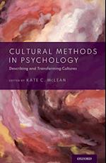 Cultural Methods in Psychology