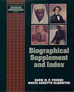 Biographical Supplement and Index