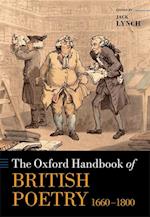 Oxford Handbook of British Poetry, 1660-1800