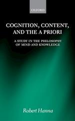 Cognition, Content, and the A Priori