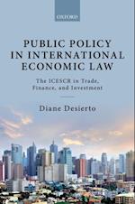 Public Policy in International Economic Law