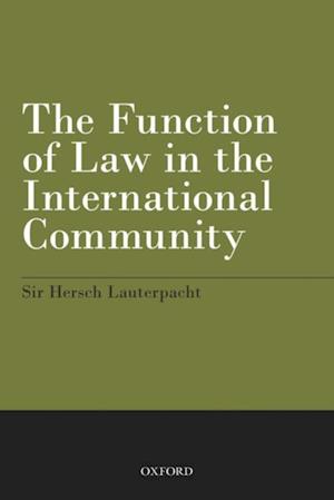Function of Law in the International Community