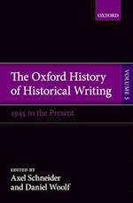 Oxford History of Historical Writing