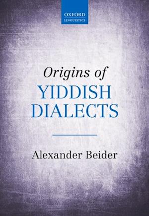 Origins of Yiddish Dialects