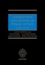 Corruption and Misuse of Public Office
