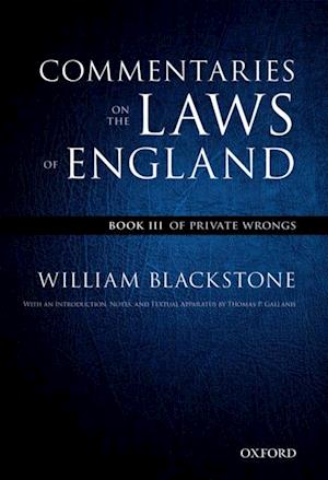 Commentaries on the Laws of England