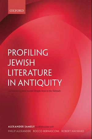 Profiling Jewish Literature in Antiquity