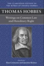 Thomas Hobbes: Writings on Common Law and Hereditary Right