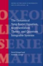 Dynamical Yang-Baxter Equation, Representation Theory, and Quantum Integrable Systems