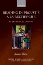 Reading in Proust's A la recherche