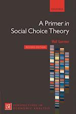 Primer in Social Choice Theory