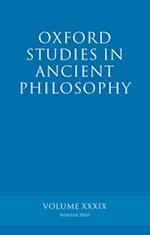 Oxford Studies in Ancient Philosophy volume 39