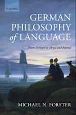 German Philosophy of Language