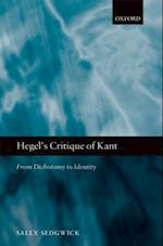 Hegel's Critique of Kant