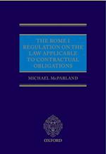Rome I Regulation on the Law Applicable to Contractual Obligations