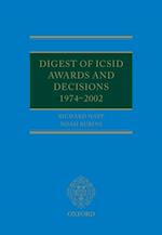 Digest of ICSID Awards and Decisions: 1974-2002