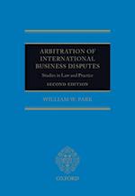 Arbitration of International Business Disputes