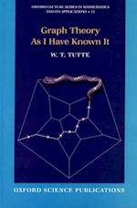Graph Theory As I Have Known It