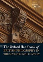 Oxford Handbook of British Philosophy in the Seventeenth Century