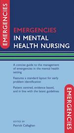 Emergencies in Mental Health Nursing