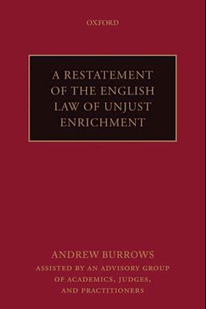 Restatement of the English Law of Unjust Enrichment