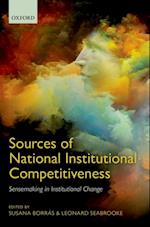 Sources of National Institutional Competitiveness