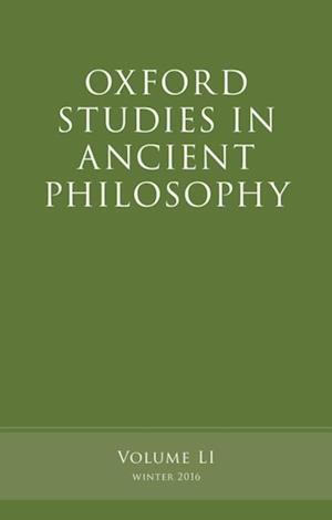 Oxford Studies in Ancient Philosophy, Volume 51