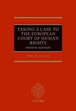 Taking a Case to the European Court of Human Rights