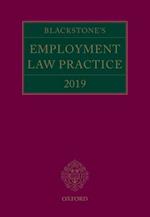 Blackstone's Employment Law Practice 2019