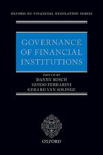 Governance of Financial Institutions